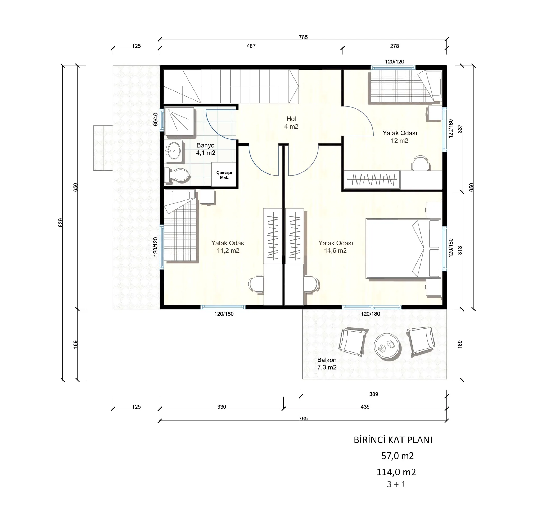 SEGA BUILD SD-114 – Двуетажни къщи от прес бетон, 114 m² – 5